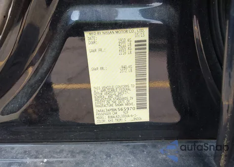 2013 Nissan Altima 2.5 S z USA, uszkodzony, nr VIN 1N4AL3AP9DN565970